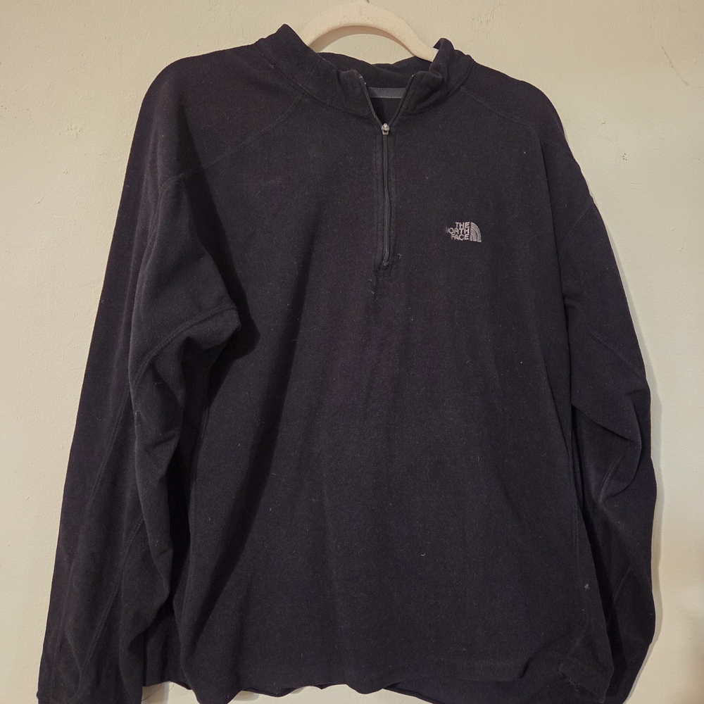 The North Face Black Half-Zip Pullover